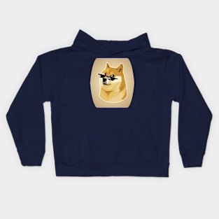 dog meme Kids Hoodie